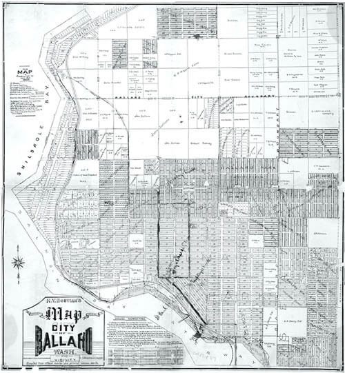 Old City of Ballard - Map 1904